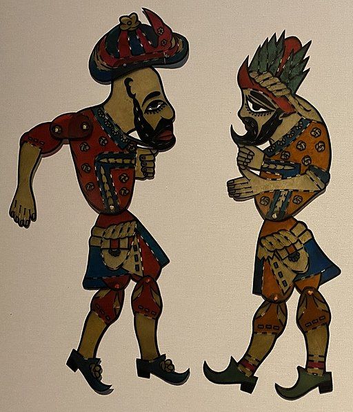 The figures of Karagöz and Hacivat