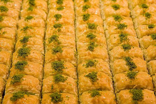 Pistachio baklava Pistachio baklava